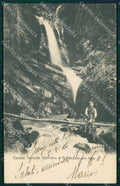 Torino Exilles Cascata Torrente Galambra cartolina MT4411 – fronte