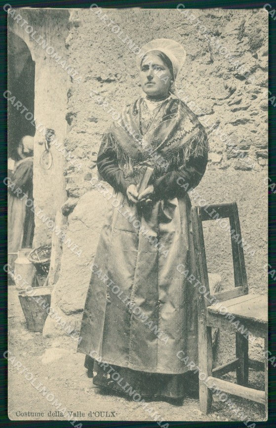 Torino Valle Oulx Costumi cartolina MT4423 – fronte