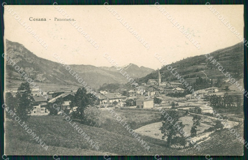 Torino Cesana Torinese Panorama cartolina MT4425 – fronte