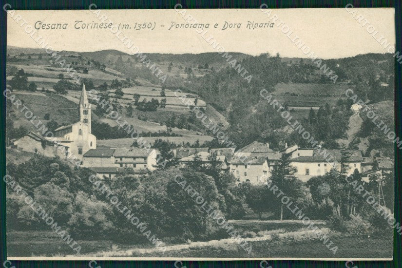 Torino Cesana Torinese Panorama cartolina MT4427 – fronte