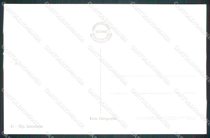 Torino Claviere Clavieres Panorama Foto FORI cartolina MT4432 – retro