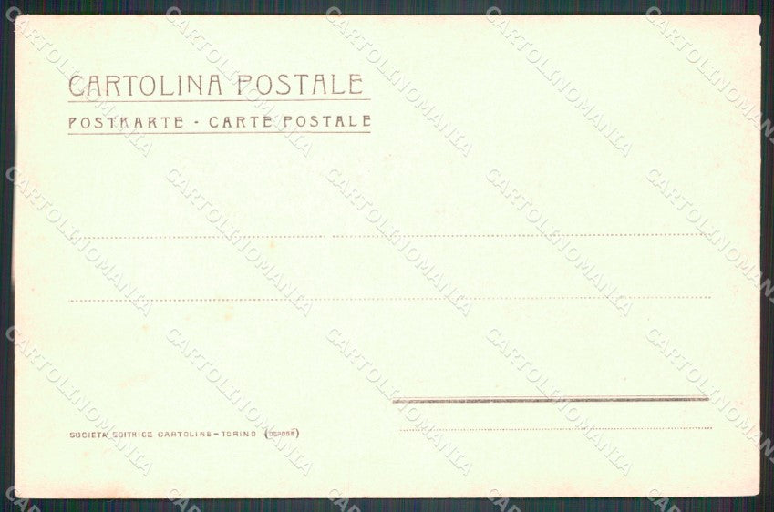 Torino Claviere Clavieres Panorama Via di Francia cartolina MT4436 – retro
