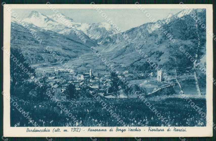 Torino Bardonecchia Borgo Vecchio cartolina MT4454 – fronte