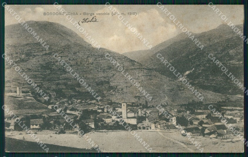 Torino Bardonecchia Borgo Vecchio cartolina MT4455 – fronte