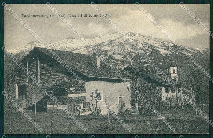 Torino Bardonecchia Borgo Vecchio cartolina MT4456 – fronte