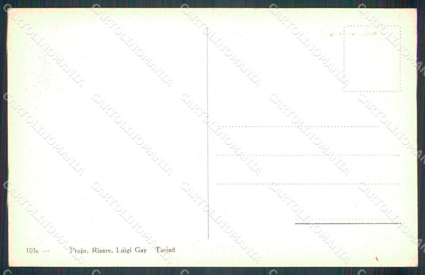 Torino Bardonecchia Borgo Vecchio cartolina MT4456 – retro