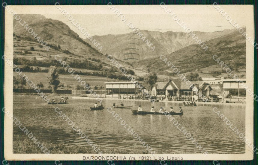 Torino Bardonecchia Lido Littorio cartolina MT4459 – fronte