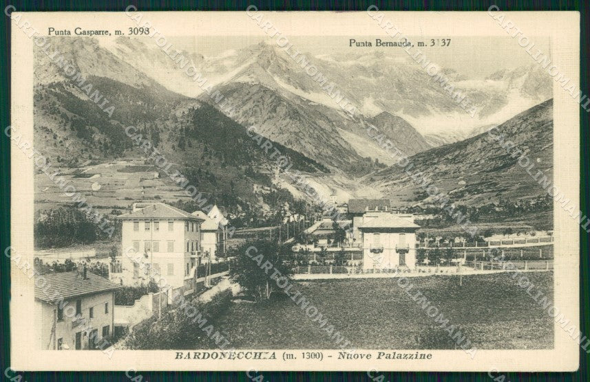 Torino Bardonecchia Nuove Palazzine cartolina MT4460 – fronte