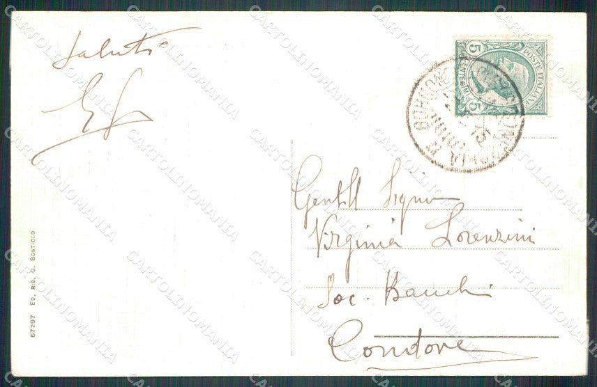 Torino Bardonecchia Nuove Palazzine cartolina MT4460 – retro
