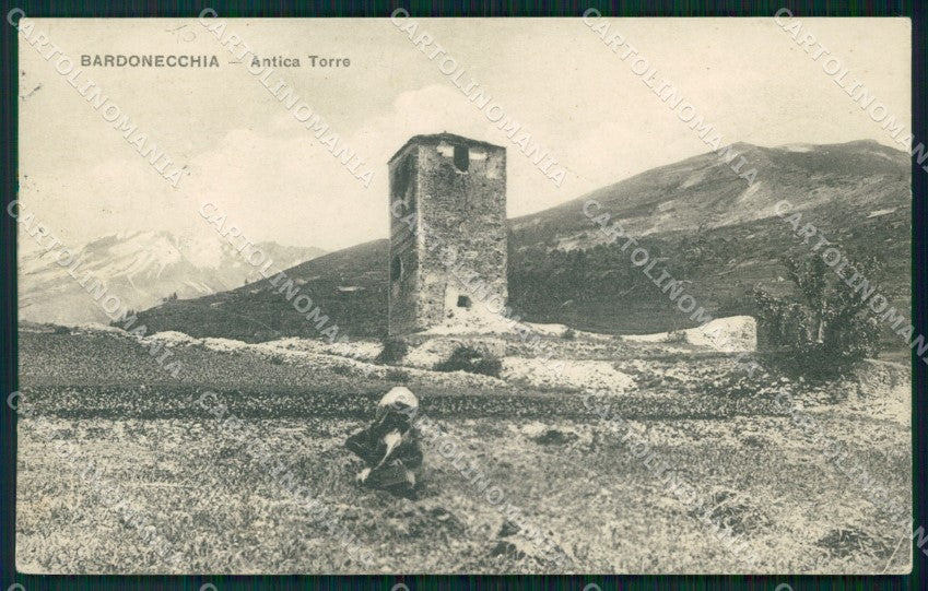 Torino Bardonecchia Antica Torre cartolina MT4464 – fronte
