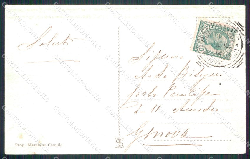 Torino Bardonecchia Antica Torre cartolina MT4464 – retro