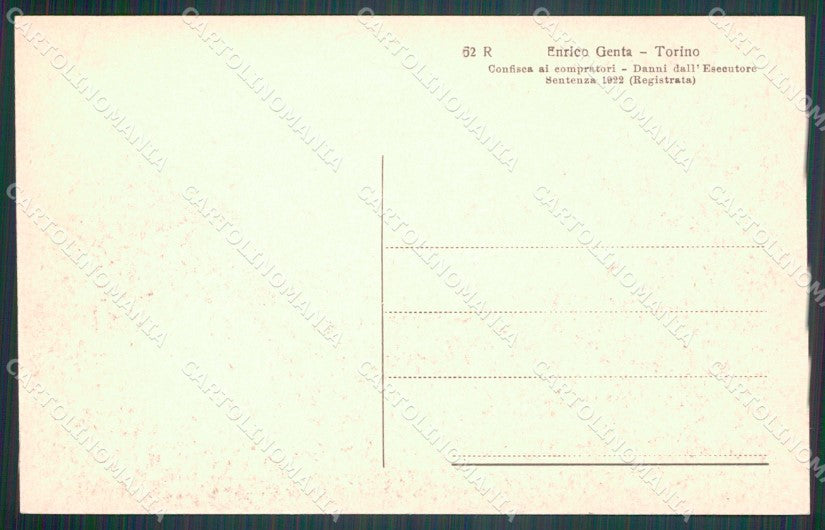 Torino Bardonecchia Rifugio Valle Stretta Genta cartolina MT4468 – retro