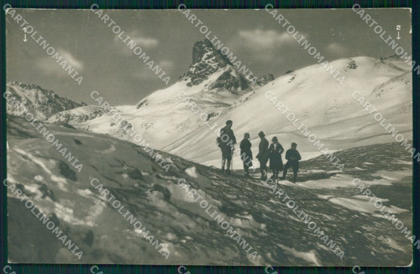 Torino Bardonecchia Valle Stretta Cometto Alpinismo Foto cartolina MT4469 – fronte