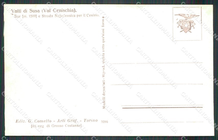 Torino Venaus Bar Cenisio Cometto Foto cartolina MT4481 – retro