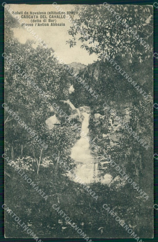 Torino Novalesa Bar Cascata del Cavallo cartolina MT4483 – fronte