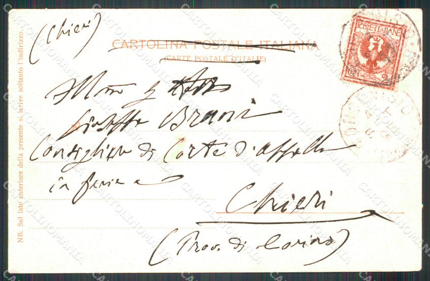 Torino Moncenisio La gran Scala cartolina MT4488 – retro