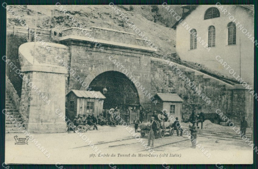 Torino Moncenisio Tunnel cartolina MT4494 – fronte