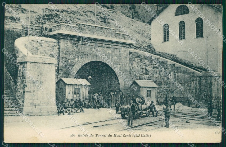 Torino Moncenisio Tunnel cartolina MT4495 – fronte