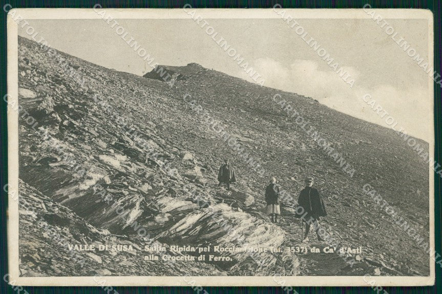 Torino Valle Susa Rocciamelone cartolina MT4496 – fronte