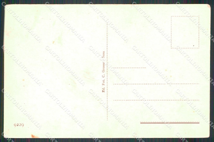Torino Valle Susa Rocciamelone cartolina MT4496 – retro