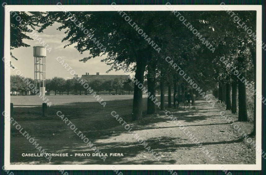 Torino Caselle Torinese Prato della Fiera Foto cartolina MT4500 – fronte