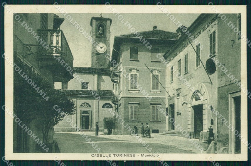 Torino Caselle Torinese Municipio cartolina MT4505 – fronte
