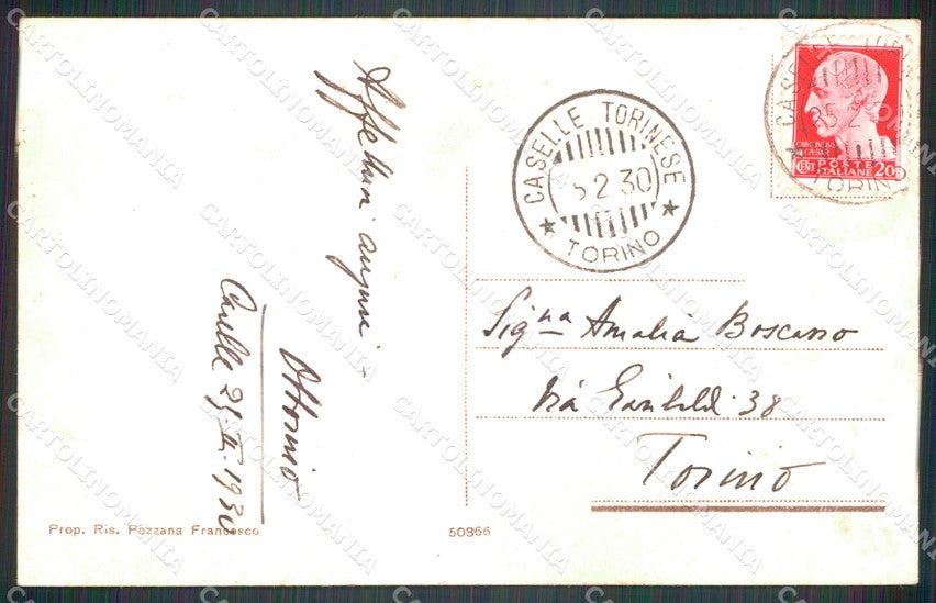 Torino Caselle Torinese Panorama cartolina MT4506 – retro