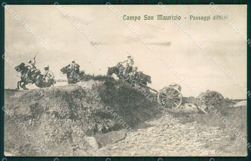 Torino San Maurizio Canavese Campo Militari cartolina MT4513 – fronte