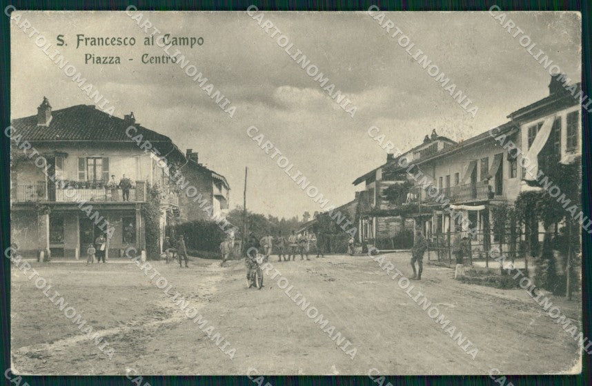 Torino San Francesco al Campo PIEGHE cartolina MT4518 – fronte
