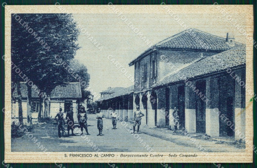 Torino San Francesco al Campo Militari cartolina MT4519 – fronte