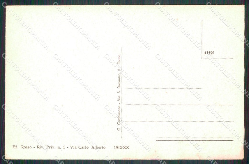 Torino Venaria Reale Panorama cartolina MT4536 – retro