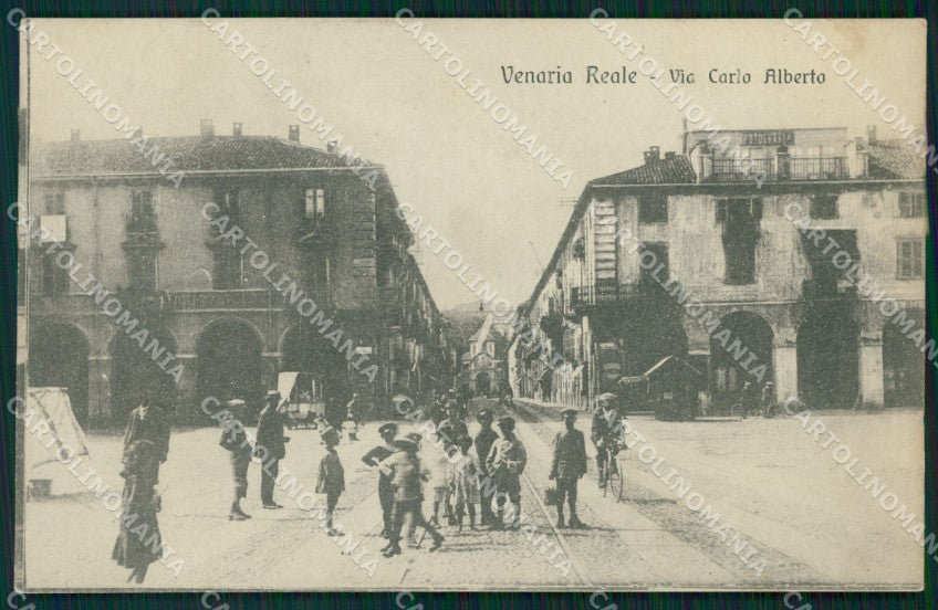 Torino Venaria Reale Via Carlo Alberto cartolina MT4543 – fronte
