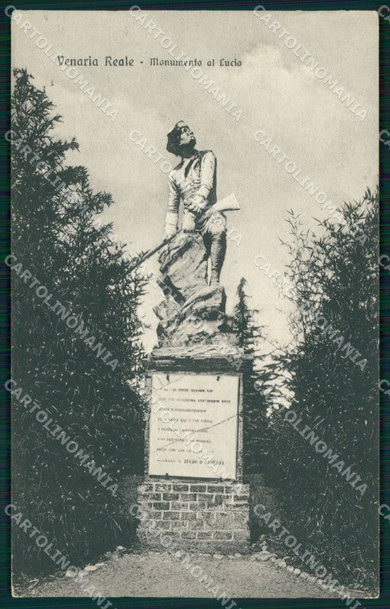 Torino Venaria Reale Monumento Lucio cartolina MT4544 – fronte