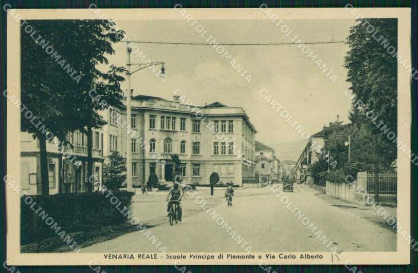 Torino Venaria Reale Scuole Via Carlo Alberto cartolina MT4546 – fronte