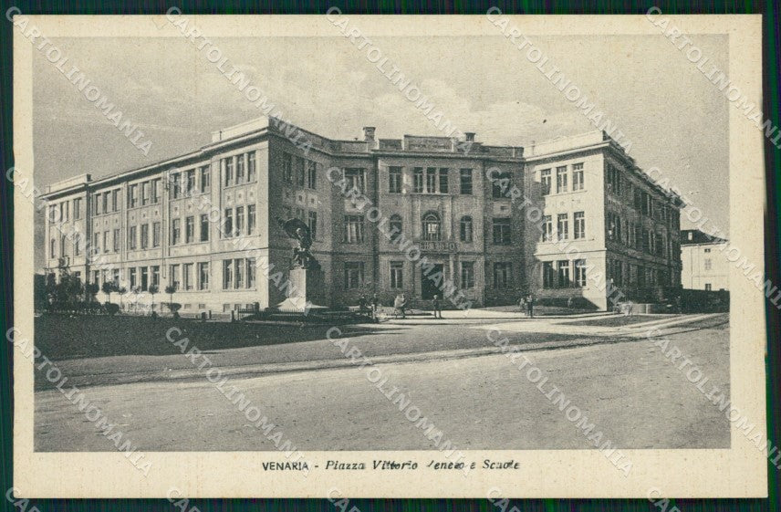 Torino Venaria Reale Piazza Vittorio Veneto Scuole cartolina MT4548 – fronte