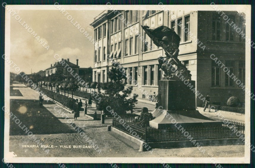 Torino Venaria Reale Viale Buridani ABRASA Foto cartolina MT4549 – fronte