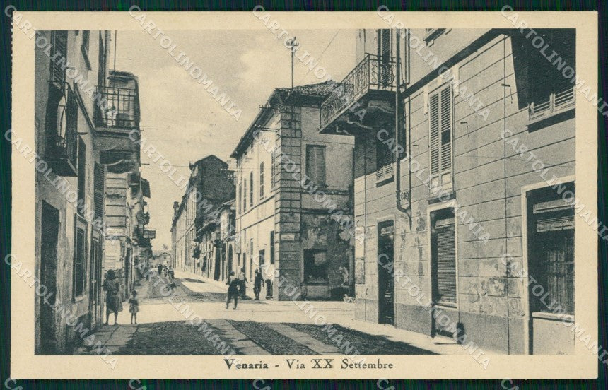 Torino Venaria Reale Via XX Settembre cartolina MT4552 – fronte