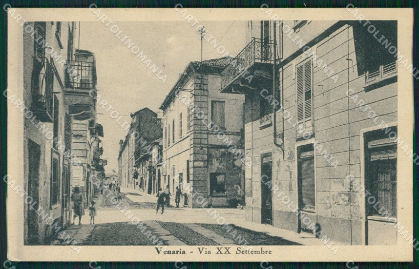 Torino Venaria Reale Via Andrea Mensa cartolina MT4556 – fronte