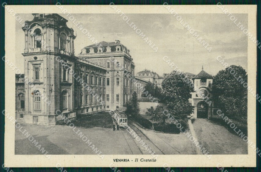 Torino Venaria Reale Castello Tram cartolina MT4561 – fronte
