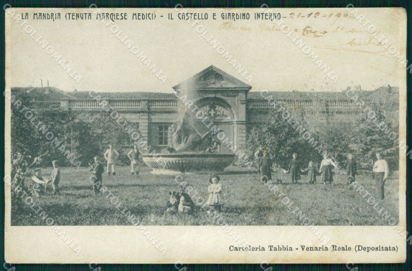 Torino Venaria Reale La Mandria Tenuta Medici SCOLLATA cartolina MT4566 – fronte