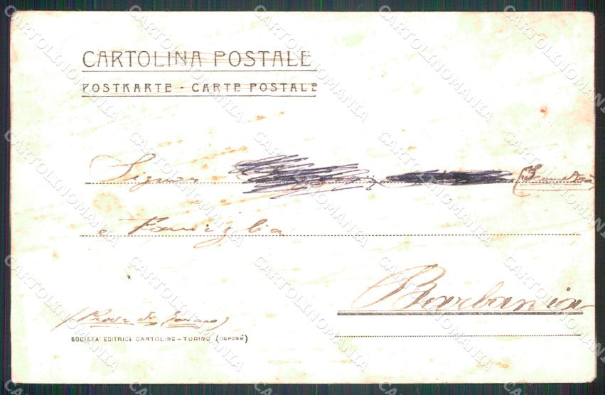 Torino Venaria Reale La Mandria Tenuta Medici SCOLLATA cartolina MT4566 – retro