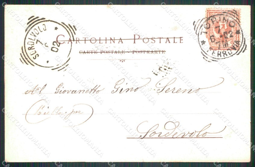 Torino Venaria Reale La Mandria Tenuta Medici ? Caccia cartolina MT4567 – retro