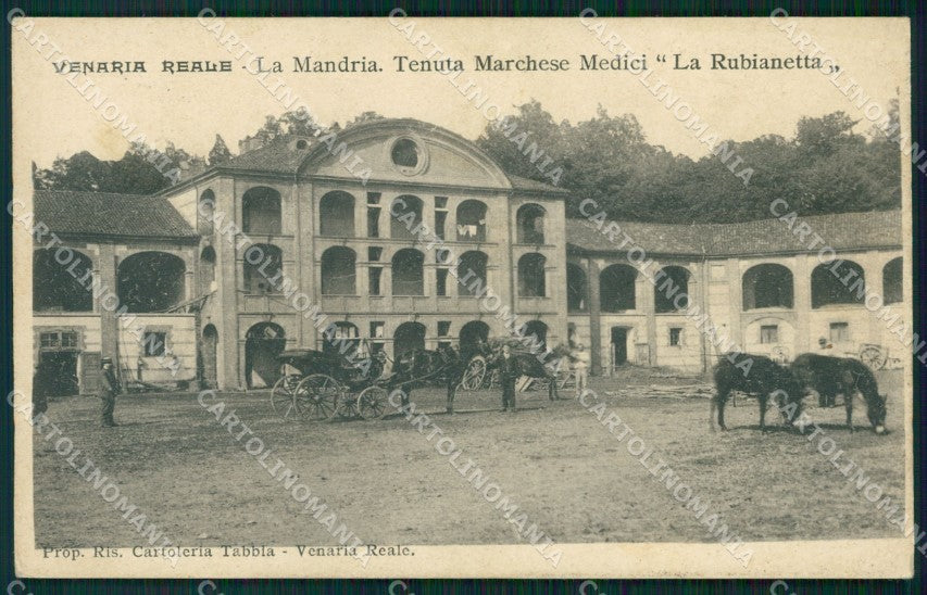 Torino Venaria Reale La Mandria Tenuta Medici cartolina MT4568 – fronte
