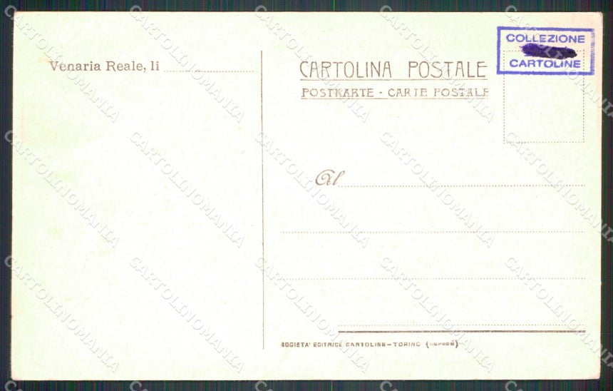 Torino Venaria Reale La Mandria Tenuta Medici cartolina MT4568 – retro