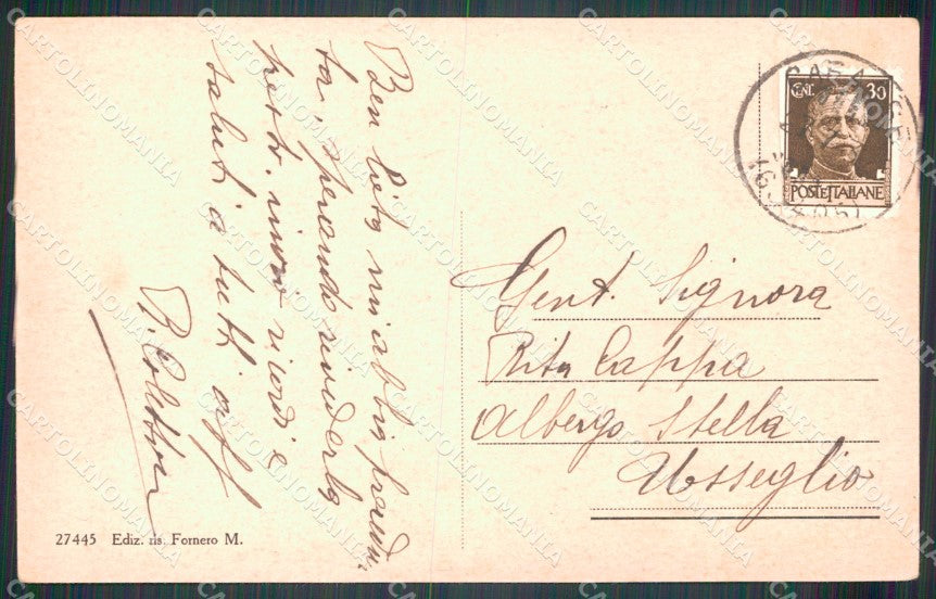 Torino Cafasse Stabilimento Magnoni cartolina MT4574 – retro