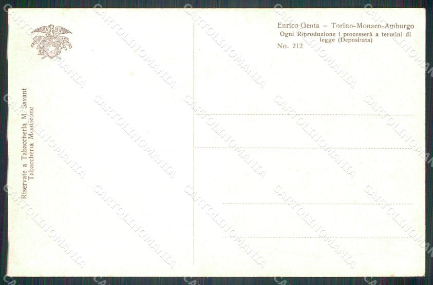 Torino Lanzo Torinese Panorama Genta cartolina MT4589 – retro