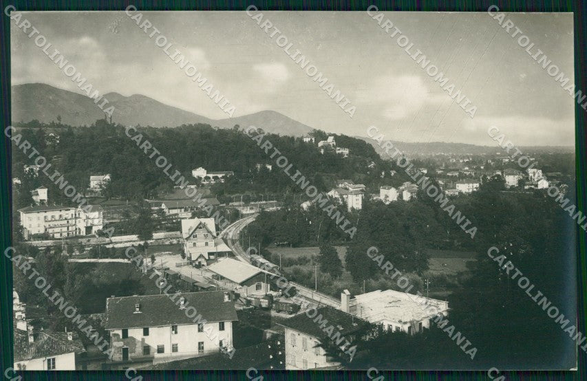 Torino Lanzo Torinese Stazione Treno Cometto Foto cartolina MT4590 – fronte