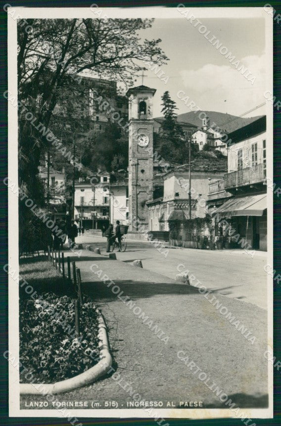 Torino Lanzo Torinese Ingresso al Paese Foto cartolina MT4594 – fronte