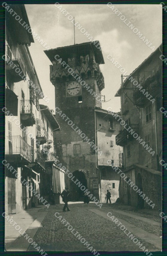 Torino Lanzo Torinese Antica Torre Cometto Foto cartolina MT4597 – fronte