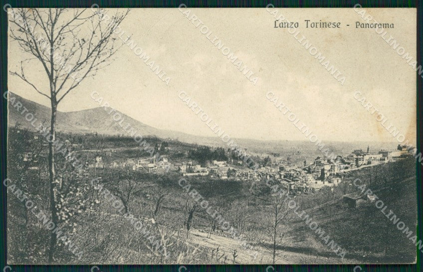 Torino Lanzo Torinese Panorama cartolina MT4602 – fronte